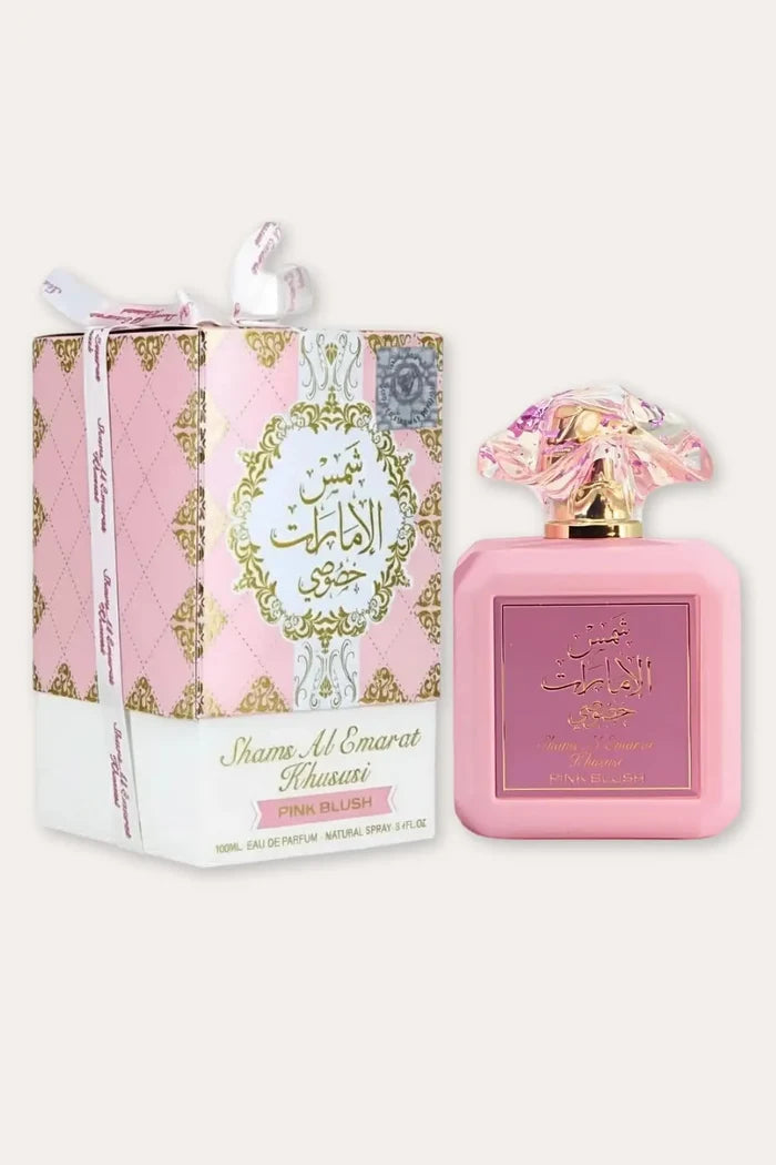 ARD AL ZAAFARAN PINK BLUSH SHAMS AL EMARAT KHUSUSI EDP ARD AL ZAAFARAN