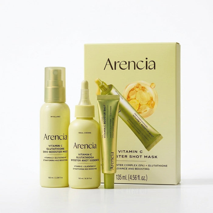 ARENCIA Vitamin C Glow Booster Ultimate Skincare Set - DOKAN