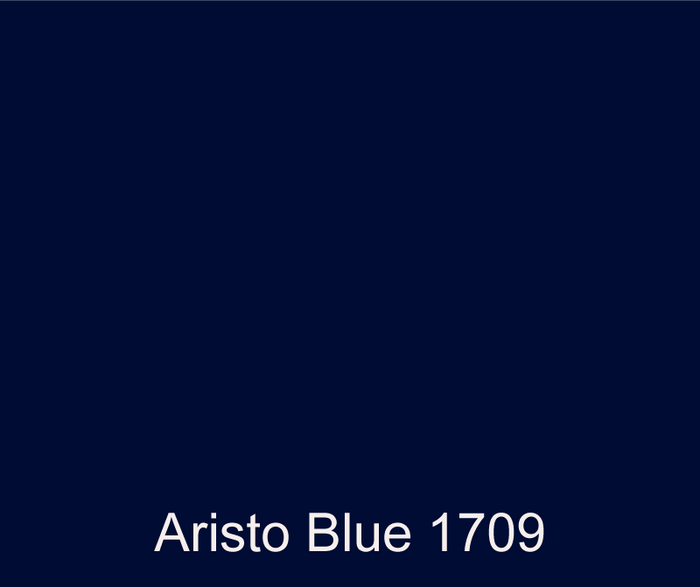 Bright blue custom colored ISO NPG polyester gel coat color swatch.