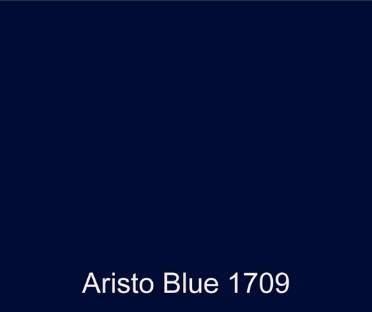 Bright blue custom colored ISO NPG polyester gel coat color swatch.