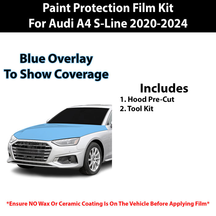 Fits Audi A4 2020+ Precut Premium Paint Protection Film Clear Bra PPF Decal Film Kit - Bogar Tech Designs