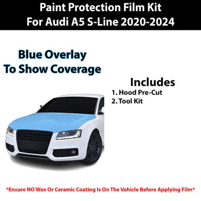 Fits Audi A5 2020+ Precut Premium Paint Protection Film Clear Bra PPF Decal Film Kit - Bogar Tech Designs
