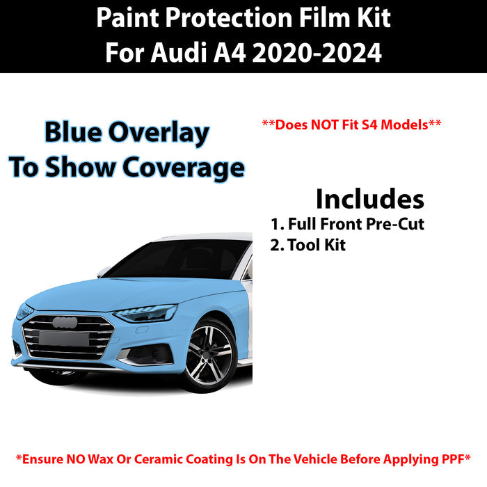Fits Audi A5 S5 2020+ Precut Premium Paint Protection Film Clear Bra PPF Decal Film Kit - Bogar Tech Designs