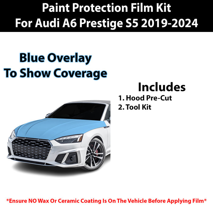 Fits Audi A6 2019+ Precut Premium Paint Protection Film Clear Bra PPF Decal Film Kit - Bogar Tech Designs