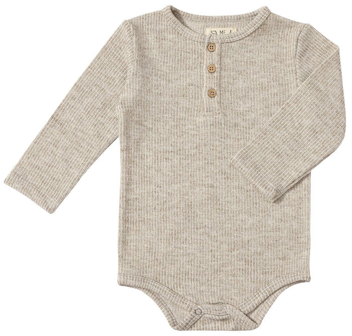 Aynor Henley Onesie | Heathered Biscuit