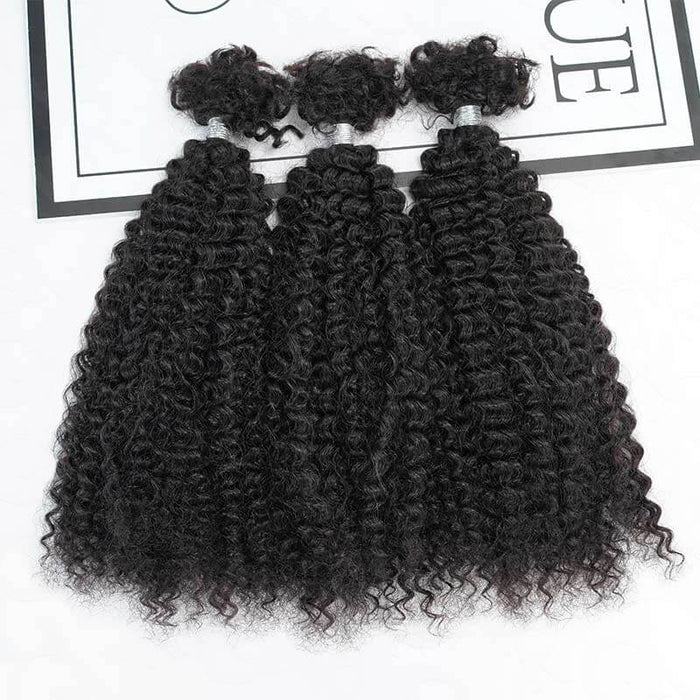 Afro Kinky Curly / 14'' / 3 Packs+1 Free Pack (Total 4 Packs)