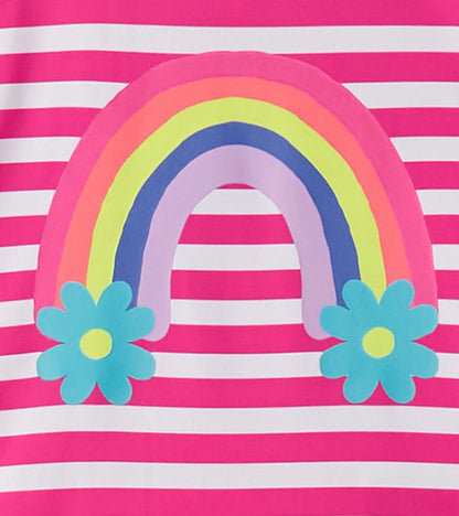 Baby Girls Candy Stripes Rashguard Swimsuit | Hatley | Hatley | Jenni Kidz