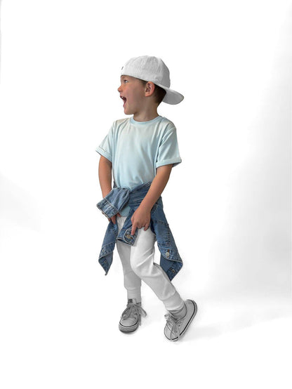 BAMBOO LUXE TEE - SKY