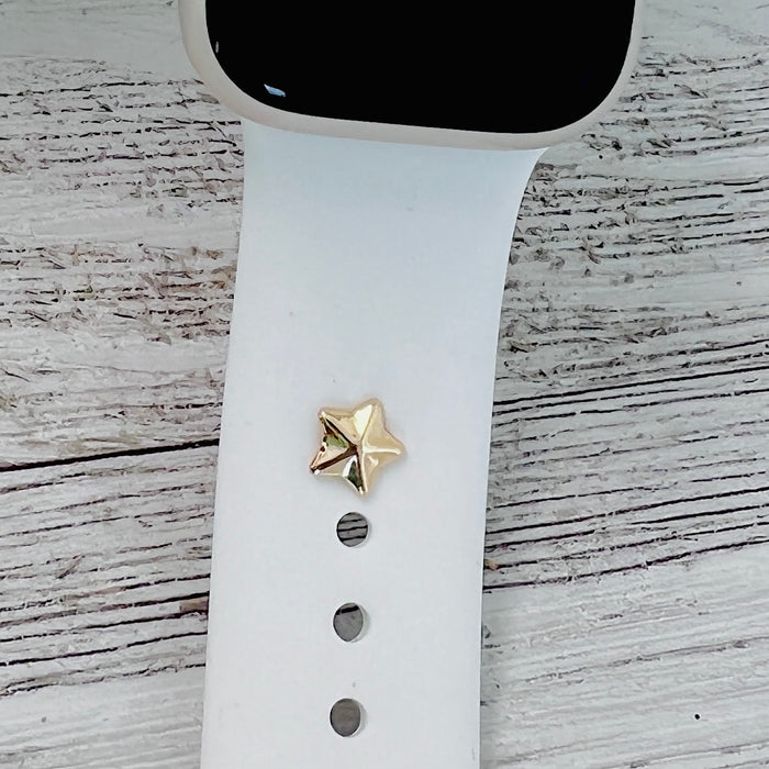 Band Charms 1pc. Cufflink Style Stud Multiple Colors Available