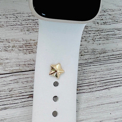 Band Charms 1pc. Cufflink Style Stud Multiple Colors Available