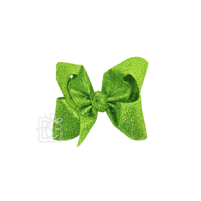 BC Green Glitter Bow