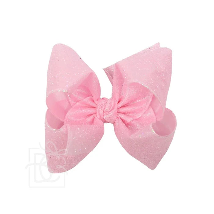 BC Pink Glitter Bow