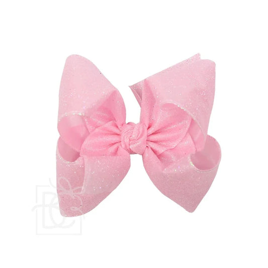 BC Pink Glitter Bow