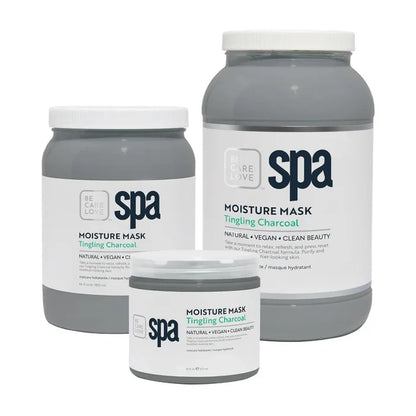 BCL Spa Pedicure Organic Moisture Mask - Tingling Charcoal