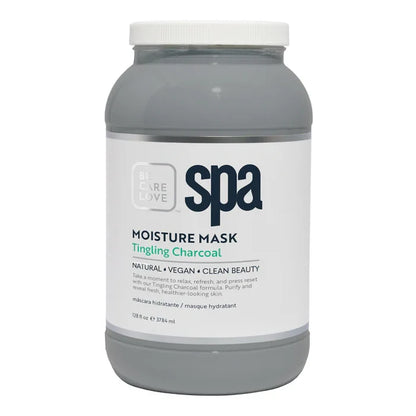 BCL Spa Pedicure Organic Moisture Mask - Tingling Charcoal