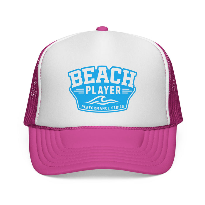 Beach Player Trucker Cap | Surf Wave Logo