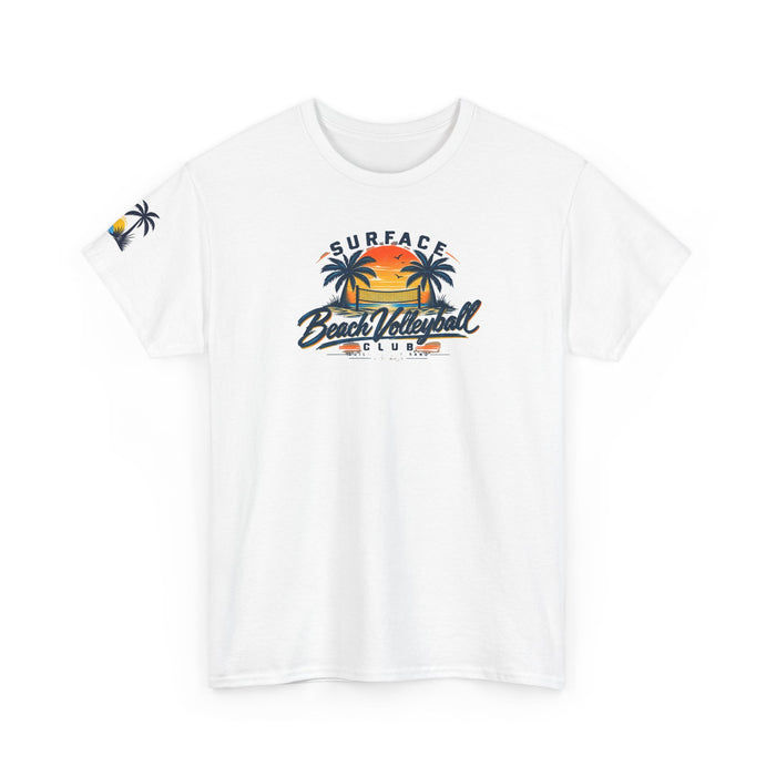 Beach Vibes T-Shirt — "Beach Life" Sunset Palm Graphic Tee