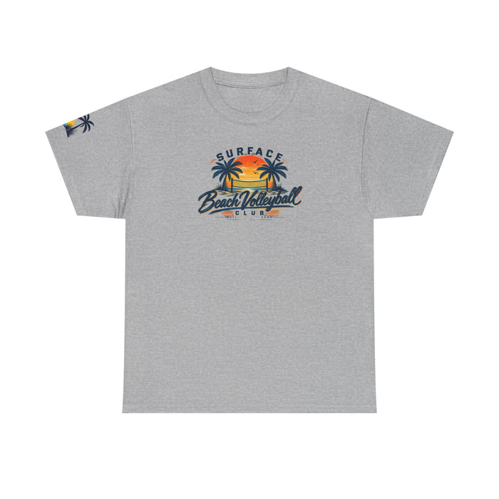 Beach Vibes T-Shirt — "Beach Life" Sunset Palm Graphic Tee