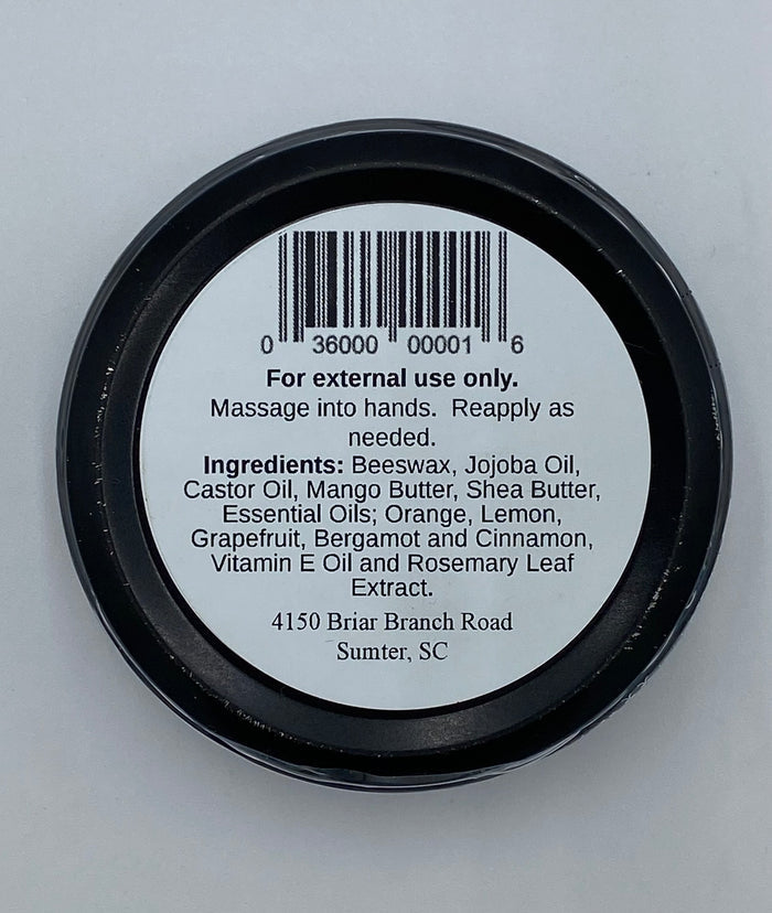 Beeswax Hand Balm - Citrus Spice