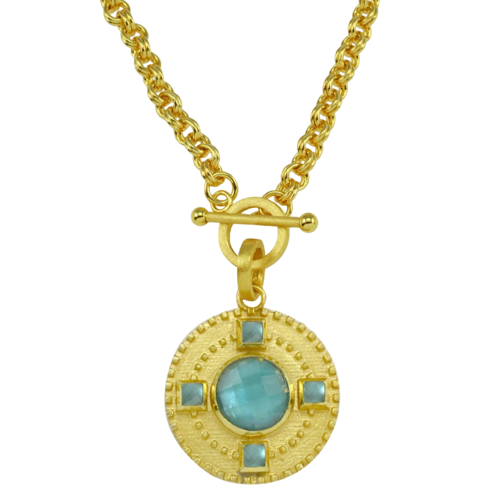 Betty Carré Divina Necklace Caribbean Blue