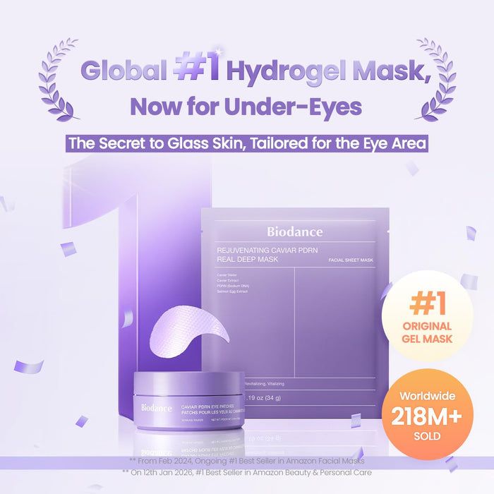 BIODANCE Caviar PDRN Eye Patches 55g - DOKAN
