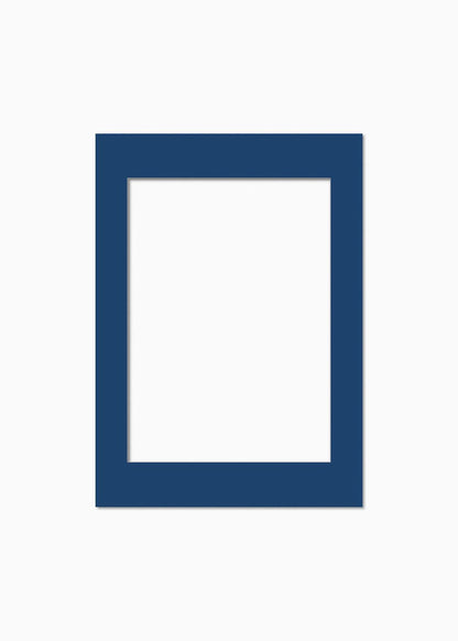 Blue Passepartout - The Poster Club