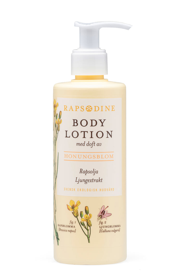 Svensk, ekologisk och vegansk bodylotion, 250 ml från Rapsodine