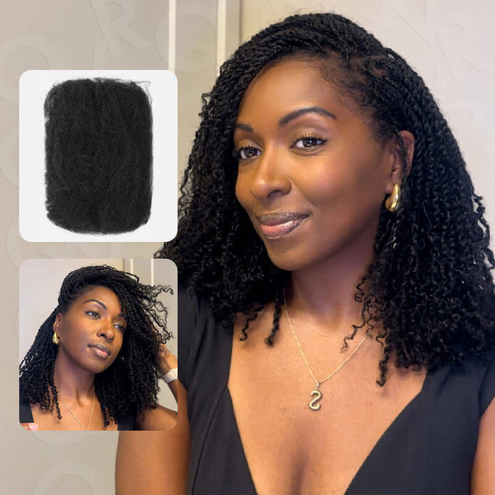 Natural Black #1B / 3 Packs 10'' (Full Head)