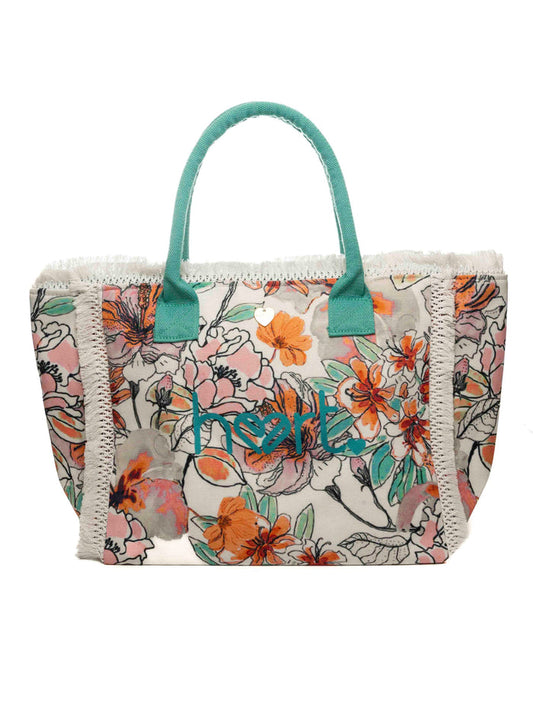 HATYOU borsa a spalla azzurra BR0510 TESSUTO-ACQUA