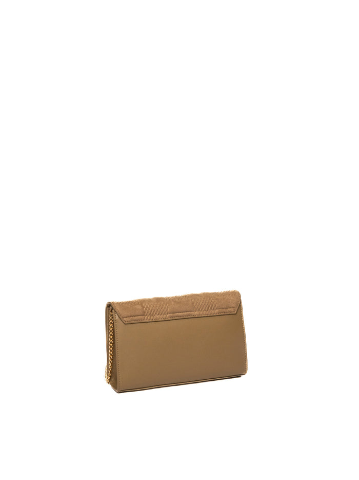 LOVE MOSCHINO borsa a spalla sabbia JC4127 PP0N-10A