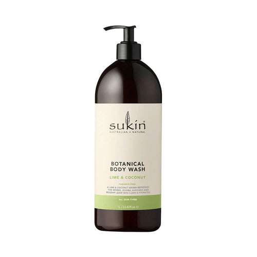 Botanical Body Wash Lime & Coconut 1itre