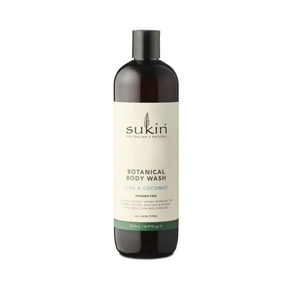 Botanical Body Wash Lime & Coconut 500ml