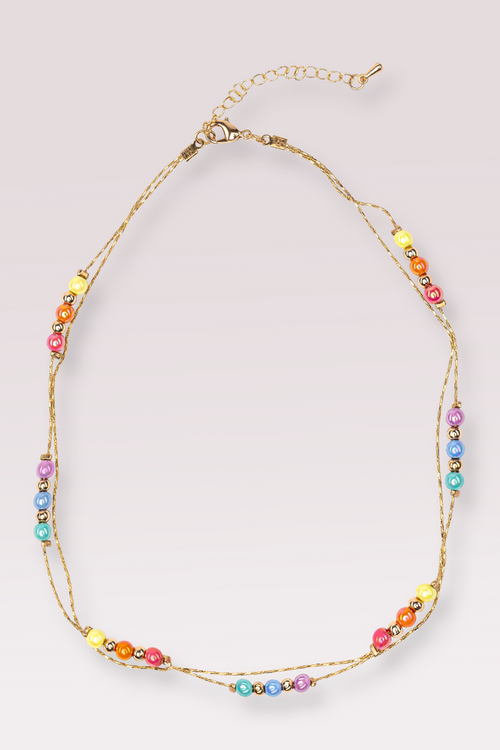Boutique Golden Rainbow Necklace