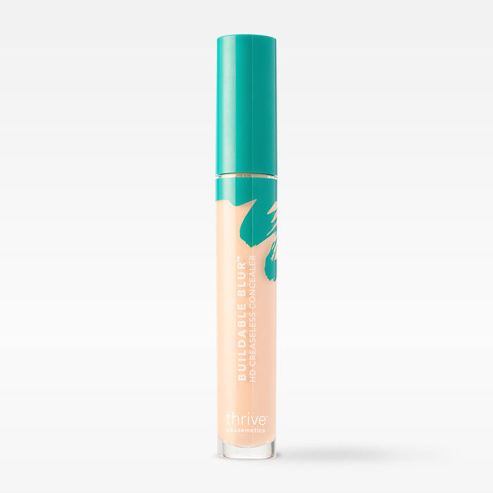 lightweight, buildable + blurring vegan concealer