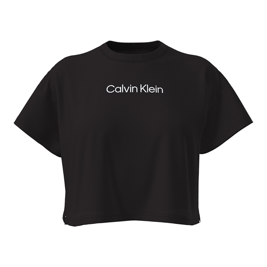 Calvin Klein Cropped T-shirt Black