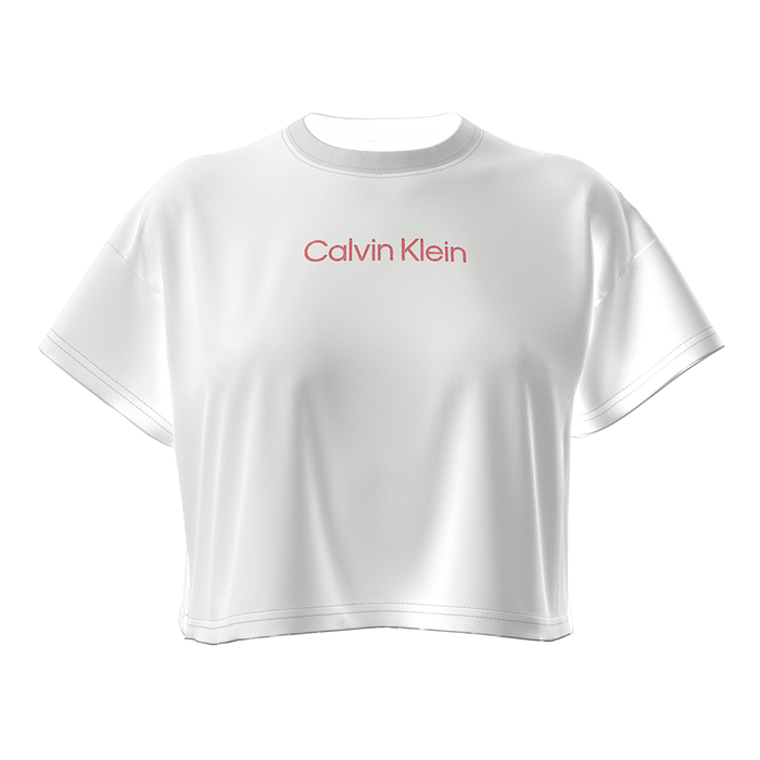 Calvin Klein Cropped T-shirt White