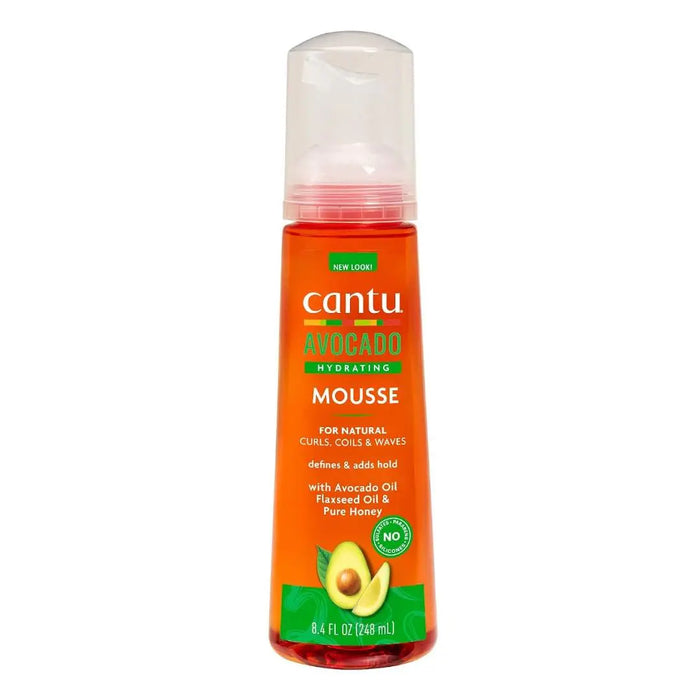 Cantu Avocado Hydrating Mousse 8.4 oz – Curl Definition & Hold Cantu
