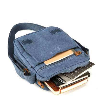 Canvas Across Body Bag with Organiser | TRP0242