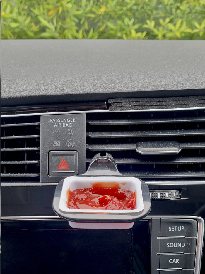 Car Chip and Sauce Holder | One Colour-Image 2
