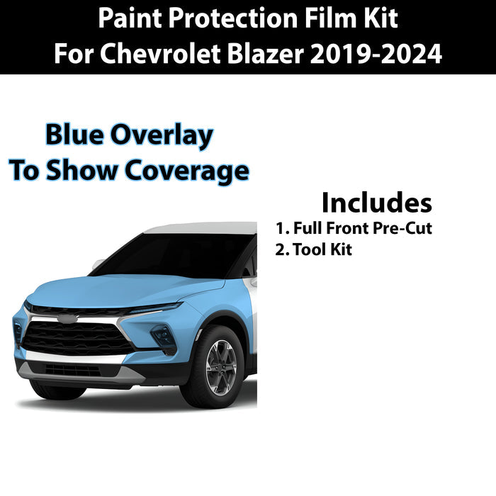 Precut Premium Paint Protection Film Clear Bra PPF Decal Film Kit Cover Fits Chevrolet Blazer 2019 - 2024 - Bogar Tech Designs
