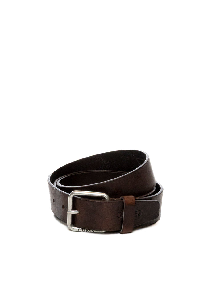 GUESS Cintura pelle moro BM7879 P6235 NOT ADJ-BROWN