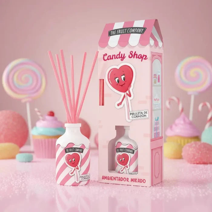 Coffret "coeur de sucette - The Fruit Company