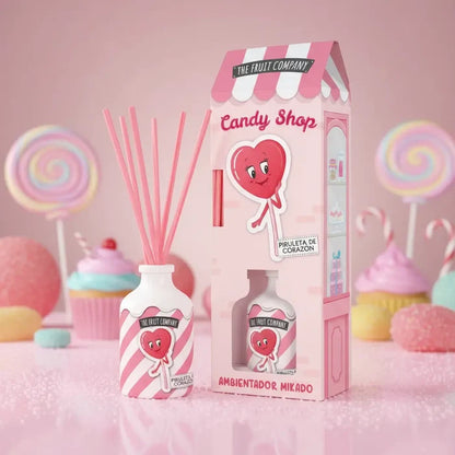 Coffret "coeur de sucette - The Fruit Company