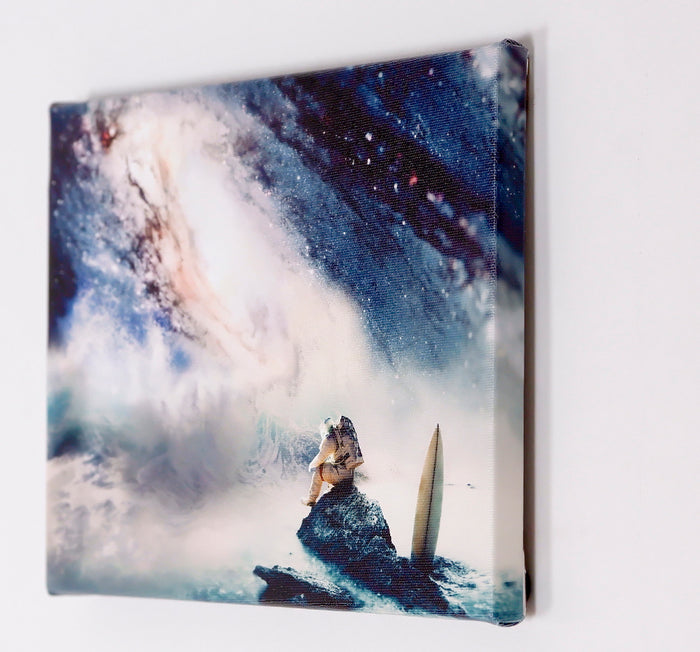 Cosmic Ocean Small Canvas Print