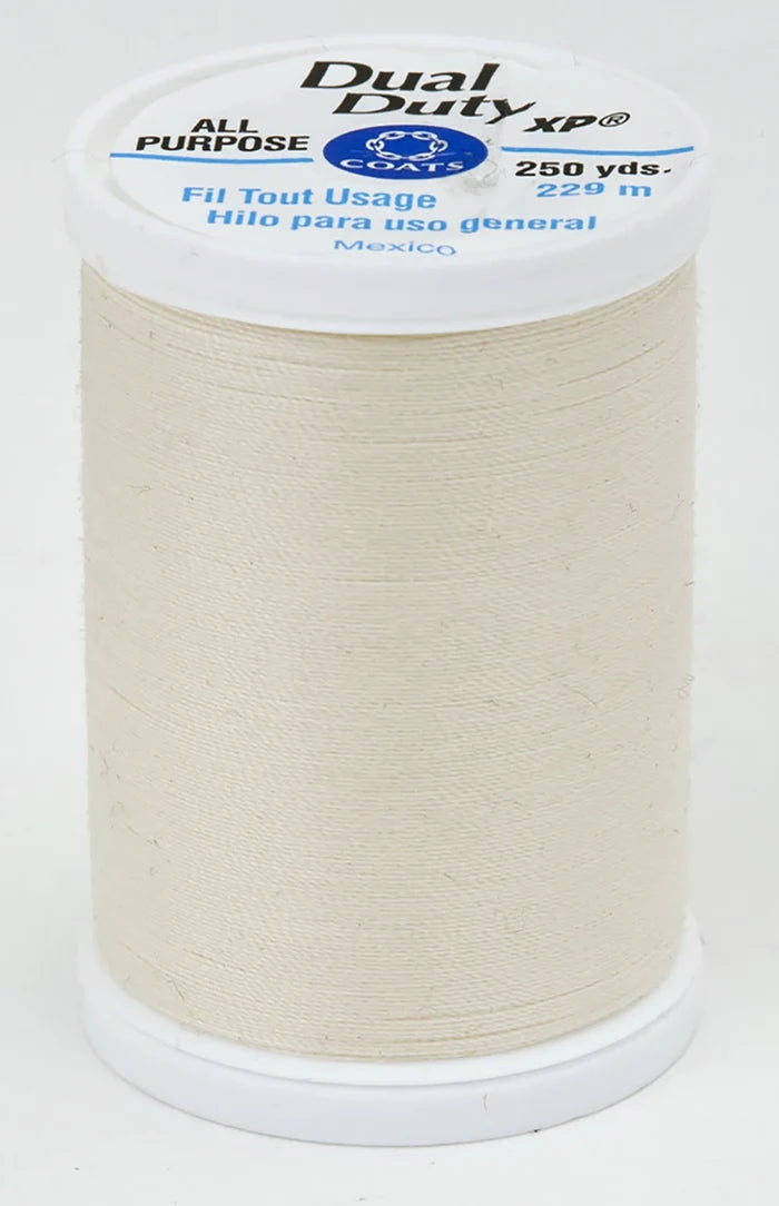 Cream- Dual Duty XP Polyester Thread 250yds