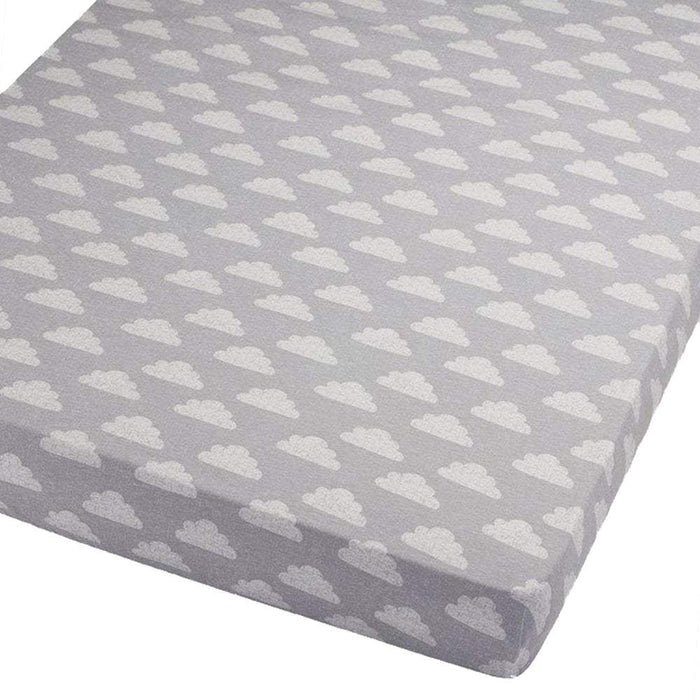Crib Jersey Fitted Sheet 100% Cotton 40x90cm - Fits All Models