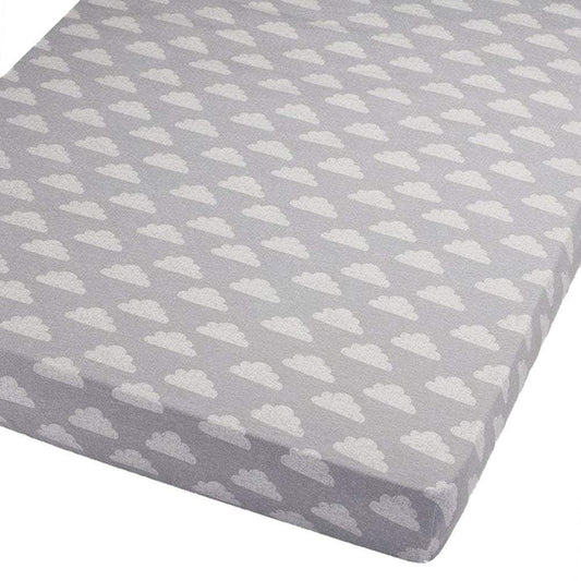 Crib Jersey Fitted Sheet 100% Cotton 40x90cm - Fits All Models