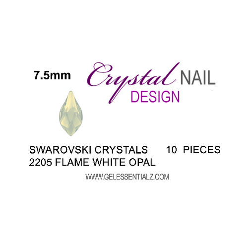 CRYSTAL FLAME WHITE OPAL