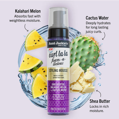 Curl La La Foam-a-licious Styling Mousse