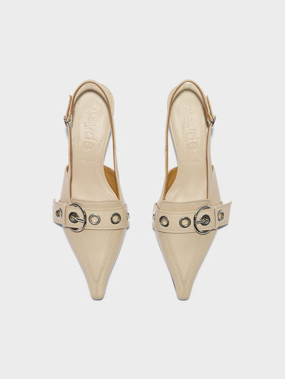 Davina Eyelet Slingback Pumps